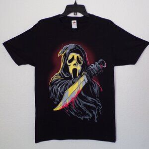 New "Ghostface Knife" Horror Graphic Unisex Silkscreen T-Shirt Small–3XL